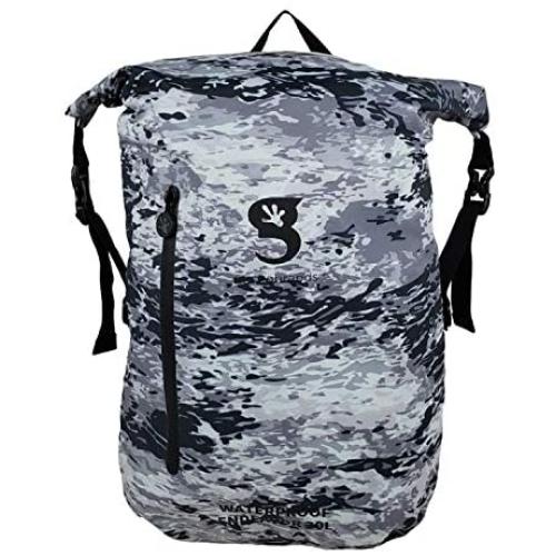 geckobrands Waterproof 30L Backpack – Lightweight Packable Dry Bag