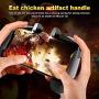 PNGTSUN Mobile Phone Controller Mobile Phone Universal Game Joystick Game Trigger Button Gamepad (Color : Option 2)