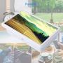 Mobile Phone Screen Magnifier, Universal 12 Inch Mobile Phone 3D Retractable Amplifier Screen Magnifier, Retractable High Definition Screen Amplifier Enlarged Expander(White)