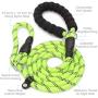 BAAPET 6 Feet Slip Lead Dog Leash Anti-Choking with Upgraded Durable Rope Cover and Comfortable Padded Handle for Large, Medium, Small Dogs Trainning with Poop Bags and Dispenser