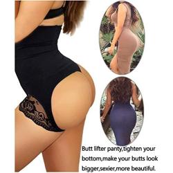 Hourglass Figure Butt Lifter Shaper Panties Tummy Control High Waisted Boyshort