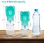 SYCON Dog Water Bottle Portable Plastic Pet Water Bottle Leak Proof Dog Cat Water Dispenser Lightweight Dog Travel Water Bottle Bowl for Walking, Hiking, Travel, BPA Free Food Grade