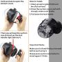 Sound Activated Party Lights with Remote Control, Battery Powered/USB Portable RBG Disco Ball Light, Dj Lighting, Strobe Lamp 7 Modes Stage Party Supplies for Home Room Dance Parties Birthday Karaoke