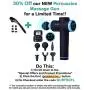 Handheld Percussion Back Massager - for Deep Tissue Massage - Electric Neck, Shoulder, Leg & Foot Massager, Muscle Circulation Pain Relief - Full Body Massage Wand - Portable for Home & Office Gift Handheld Percussion Back Massager - for Deep Tissue Massage - Electric Neck, Shoulder, Leg & Foot Massager, Muscle Circulation Pain Relief - Full Body Massage Wand - Portable for Home & Office Gift