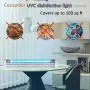 UV Ozone Lamp UVC Light Bulb Household 6W Timer 5/15/30 Minutes Control for Closet, Kitchen, Bathroom, loft, Basement UV Ozone Lamp UVC Light Bulb Household 6W Timer 5/15/30 Minutes Control for Closet, Kitchen, Bathroom, loft, Basement