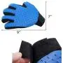 Pet Grooming Glove,Gentle Deshedding Brush Glove Efficient Pet Hair Remover Mitt,Enhanced Five Finger Design,Breathable & Comfortable for Dog,Cat,Horses with Long/Short Fur,1 Pair