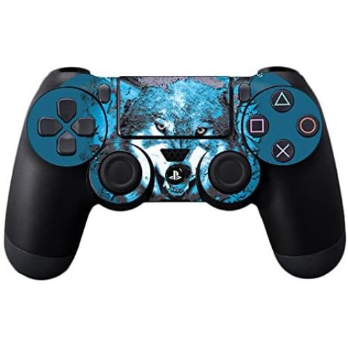 MightySkins Skin Compatible with Sony PS4 Controller - Wolf Shatter | Protective, Durable, and Unique Vinyl Decal wrap Cover | Easy to Apply, Remove, and Change Styles | Made in The USA