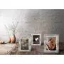 decanit 3.5x5 Picture Frames Rustic Distressed White Wood Pattern High Definition Glass for Table Top Display and Wall Mounting Photo Frame,Pack of 4 decanit 3.5x5 Picture Frames Rustic Distressed White Wood Pattern High Definition Glass for Table Top Display and Wall Mounting Photo Frame,Pack of 4