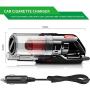Car Vacuum Cleaner，Best Vacuum Cleaner,SIIWOO Car Vacuum Cleaner, Wet Dry Use for Quick Cleaning，150W DC12V 6000PA Low Noise Vacuum