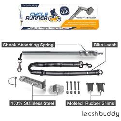 Leash Buddy Dog Bike Leash for Safe Hands-Free Bicycle Rides with Your Pet, Designed in The USA, Patent Pending