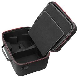 RLSOCO Hard Shell Carrying Case for Xbox One X/One S Console and Accessories - Fits for Xbox One Controllers, Headsets, Mobile Hard Drive, Cable （ Not for Xbox One or Xbox 360）