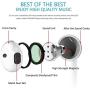 Earbuds, Microphone Earphones Stereo Headphones Noise Isolating Headset Fit Compatible with iPhone Xs/XR/XS Max/iPhone 7/7 Plus iPhone 8/8Plus /iPhone Earphones (1Pack)
