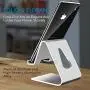 COOLOO Cell Phone Stand,【2 Pack】 Mobile Phone Anti-Skid Holder, Cradle, Dock Compatible Android Smartphone, Phone 11 Pro Xs Max Xr X 8 7 6 6s Plus 5s, Accessories Desk - Silver COOLOO Cell Phone Stand,【2 Pack】 Mobile Phone Anti-Skid Holder, Cradle, Dock Compatible Android Smartphone, Phone 11 Pro Xs Max Xr X 8 7 6 6s Plus 5s, Accessories Desk - Silver