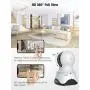 Pet Camera, Security Camera Conico 1080P HD Wireless Camera with Sound Motion Detection Two-Way Audio,Pan/Tilt/Zoom WiFi Surveillance Camera,Home Security Baby Cam with Night Vision Works with Alexa