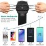 Cell Phone Running Armband Holder for iPhone,Galaxy,Google Pixel,LG.All 4~7 Inchs Smart Phones,360 Rotatable, Workout Universal Adjustable Arm Band, Strap/Pocket for Women Men Jogging Gym Riding