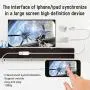 iPhone HDMI Cables Adapter, S7 HDMI Cable to TV, Lightning to HDMI 1080P Digital AV Adapter, 3 Feet Metal 3 in 1 Smartphone to HDMI/Micro USB/TYPE C Adapter for iPhone/iPad/S9/S8/Note 8 and More