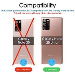 amFilm Glass Screen Protector for Samsung Galaxy Note 20 Ultra Back Camera Protector (3 Pack)