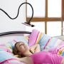 licheers Flexible Gooseneck Phone Holder, licheers Lazy Bed Holder Phone Stand for 3.5-7 Inch Devices, Overall Length 35.4In (Black)