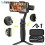 Hohem iSteady Mobile Plus Handy Gimbal 3-Axis Handheld Stabilizer for Smartphone iPhone 11/11 Pro/X XR XS Samsung S10, S9, Note 9/8,Sport Inception Mode Visual Auto Tracking 280g Payload