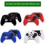 Extra Durable Game Controller| Xbox One E Controller Case Skin Silicone Grip Rubber Cover Tector Thumb Grips Caps Game Accessories 5 Colors New