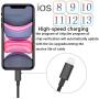 Apple MFi Certified USB C to Lightning Cable Made for iPhone X/XS/XR/XS Max / 8/8 Plus, Supports Power Delivery (for Use with Type C Chargers) 4FT (Black)