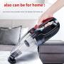 Corded Car Vacuum Cleaner DC12v Volt Wet Dry Portable Auto Vacuum Cleaner for Interior Truck Car Seat Carpet Power Cord with Carry Bag