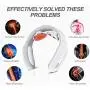 Intelligent Neck Massager, Portable Neck Massage with Heated Pulse Cordless Massage Equipment with 3 Modes 15 Speeds at Home Office Outdoor Travel Car Airplane, Gifts for Women Men Dad Mom Intelligent Neck Massager, Portable Neck Massage with Heated Pulse Cordless Massage Equipment with 3 Modes 15 Speeds at Home Office Outdoor Travel Car Airplane, Gifts for Women Men Dad Mom