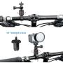 Camera Bike Mount Compatible Action Camera Gopro Max Hero 8/7/6/5 OSMO Sports Camera Geekpro Xiaomi Yi Action Cameras
