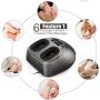 Arealer Foot Massager Machine with Heat, Shiatsu Foot Massagers with Remote Control & LCD Display, 5 Mode with Air Compression, Kneading Foot Massage for Blood Circulation & Plantar Fasciitis