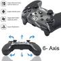 BRHE Switch Pro Controller Wireless Gamepad Dual Shock Compatible for Nintendo Switch / PS3 / Windows PC/Android (Black)