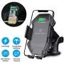 Wireless Car Charger Mount Sensor Auto Clamping 10W Fast Charging Air Vent Phone Holder Compatible with iPhone 11 Pro Max/Xs/Xs Max/XR/X/8/8 Plus, Samsung S10/S10+/S9/S9+/S8 & All Qi Device (Black) Wireless Car Charger Mount Sensor Auto Clamping 10W Fast Charging Air Vent Phone Holder Compatible with iPhone 11 Pro Max/Xs/Xs Max/XR/X/8/8 Plus, Samsung S10/S10+/S9/S9+/S8 & All Qi Device (Black)