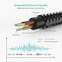 Syncwire Long Aux Cable 6.5Ft- Auxiliary Audio Cable for Headphones, Car, Home Stereos, iPhone/iPad iPod/Echo Dot, Galaxy S8 / Galaxy Note 8 / Smartphones & More - Black