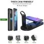 LUKKAHH Wireless Charger, 4 in 1 Wireless Charging Station for Apple Watch and Airpods Pro, Charger Stand for Multiple Devices, Qi Fast Wireless Charging Dock for iPhone 11/11 Pro Max/X/XS/XS/8/8 Plus
