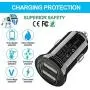 USB Car Charger[5-Pack], Bralon 18W 3.4A Mini 2 USB Fast Car Charger Adapter Compatible with iPhone 11 Pro Xs Max X 8 7 6 5,LG,Moto,Galaxy Note S10 S9 S8 S7 S6 Edge, iPad Pro/Air/Mini and More