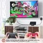 Replacement for Nintendo Switch Dock, Portable Switch Docking Station, HDMI TV Adapter Multi-Angle Adjustable Cradle Base for Nintendo Switch with USB C Power Input Replacement for Nintendo Switch Dock, Portable Switch Docking Station, HDMI TV Adapter Multi-Angle Adjustable Cradle Base for Nintendo Switch with USB C Power Input