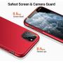 TORRAS Slim Fit iPhone 11 Pro Max Case, Hard Plastic PC Super Thin Mobile Phone Cover Case with Matte Finish Coating Grip Compatible with iPhone 11 Pro Max 2019, Red