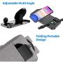 Wireless Charger Stand 3 in 1, Upgraded Wireless Charger Station for Apple Watch 1/2/3/4/5 AirPods iPhone 11/11pro/11pro Max/X/XS/XR/XS Max/8/8 Plus, Charging Dock Station for Other Qi-Enable Phone