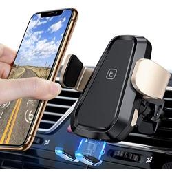 TORRAS Wireless Car Charger Mount for iPhone, 3-in-1 Automatic Clamping Air Vent Car Phone Holder Charger&Qi Fast Charging Compatible iPhone se/11/11 Pro/11Pro Max/Xs MAX/XS/XR/8, Samsung S20/S10, etc