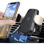 TORRAS Wireless Car Charger Mount for iPhone, 3-in-1 Automatic Clamping Air Vent Car Phone Holder Charger&Qi Fast Charging Compatible iPhone se/11/11 Pro/11Pro Max/Xs MAX/XS/XR/8, Samsung S20/S10, etc