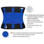 SHAPERX Women Waist Trainer Belt Waist Trimmer Slimming Belly Band Body Shaper Sports Girdles Workout Belt