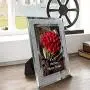 Calenzana 4x6 Picture Frames Sparkle Glass Photo Frame Set for Tabletop, 2 Pack
