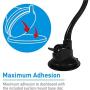 Macally Magnetic Phone Car Mount, Windshield Phone Holder for Car with 12" Long Arm & Super Strong Magnet for All Smartphones, Cell Phones, iPhones, Samsung Galaxies, etc.