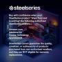 SteelSeries Arctis Pro Wireless Gaming Headset - Lossless High Fidelity Wireless + Bluetooth for PS4 and PC - White