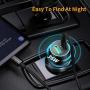 USB C Fast Car Charger Adapter,PD&QC3.0 36W Fast Charging,Compatible with Samsung Galaxy S20/S20 Plus/S20 Ultra/S10+/10e/S9,Note 10/10 Plus/9,Google Pixel 4xl/3a/3, with 3.3ft USB-C Cable