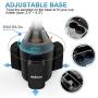 VABSCE Upgraded Cup Holder Phone Mount Universal Adjustable Gooseneck Cup Holder Cradle Car Mount Compatible with iPhone Xs Xs Max X 8 7 Plus Galaxy S10 S9 S8 Note 9