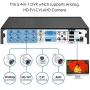 ZOSI 8 Channels Full 1080P High Definition Hybrid 4-in-1 HD TVI DVR Video Recorder CCTV Network Motion Detection for Surveillance Security Camera System Mobile Phone Monitoring Real Time Recording