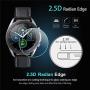 Suoman 4-Pack for Samsung Galaxy Watch 3 45mm Screen Protector Tempered Glass for Galaxy Watch 3 (45mm) [Anti-Scratch] [2.5D 9H Hardness]
