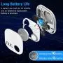 Key Finder, DinoFire Key Finder with App for Android/iOS Phone, Key Finder Locator for Purse Wallet Keychain, Phone Finder with One Touch Find & Anti-Loss Function, White Key Finder, DinoFire Key Finder with App for Android/iOS Phone, Key Finder Locator for Purse Wallet Keychain, Phone Finder with One Touch Find & Anti-Loss Function, White