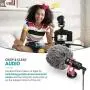 Movo Smartphone Kit Bundle with VXR10 Microphone, Grip and LED Light