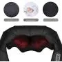 Shiatsu Neck and Back Massager with Heat 3D Deep Kneading Massager for Back,Neck and Shoulder,Waist,Leg Easy to use at Home,car,Office Shiatsu Neck and Back Massager with Heat 3D Deep Kneading Massager for Back,Neck and Shoulder,Waist,Leg Easy to use at Home,car,Office